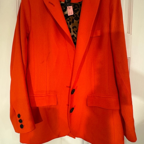 Smythe Vibrant Red Blazer in size 8 - Picture 2 of 8